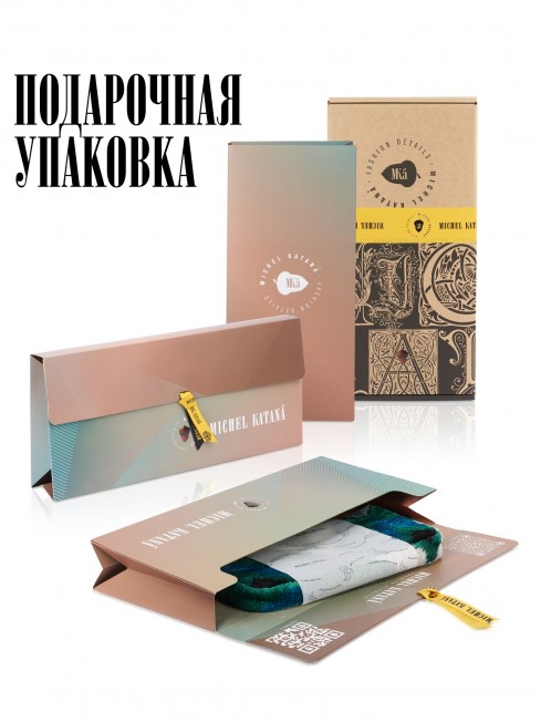 Клатч-конверт-косметичка из Шелка Женский CAERULEUM OCULUM!_Thiny/S